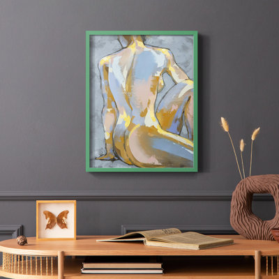 «Gray Maiden II», reproduction encadrée - bois massif