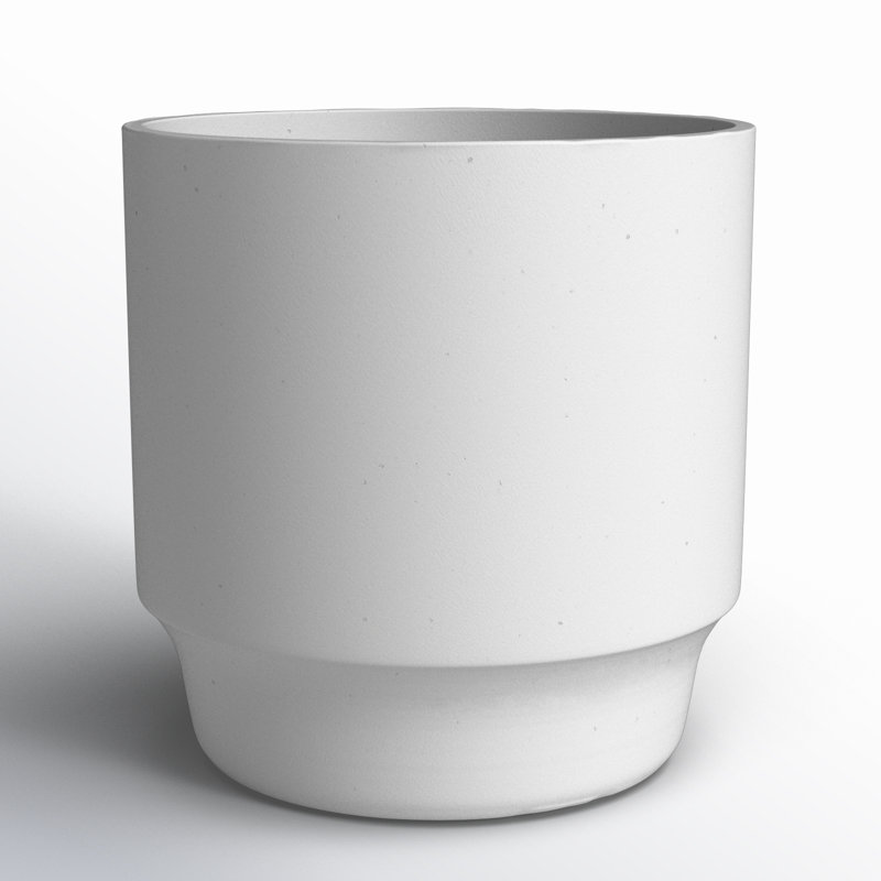 Edda Handmade Pot Planter, 7" H x 7" W x 7" D
