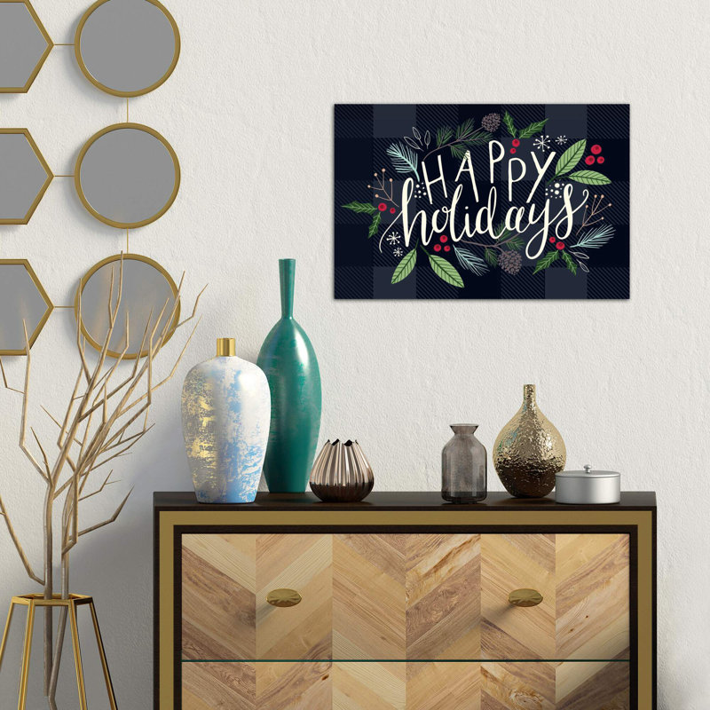 Cozy Christmas Cabin III by Louise Allen - Wrapped Canvas Print, 66.04 cm H x 45.72 cm W x 1.91 cm D