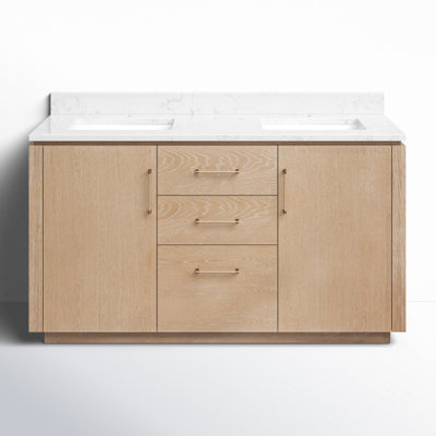 Cloverfield 60'' Double Bathroom Vanity