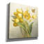 «Yellow French Tulips» par Danhui Nai, art mural sur toile