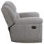 Fauteuil inclinable et oscillant gris Sebring