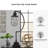 Thurso Glass,Metal Table Lamp