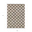Tapis intérieur lavable à pois brun 9 pi x 12 pi