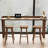 Solid Wood Bar Table with Raised Edge-165090821