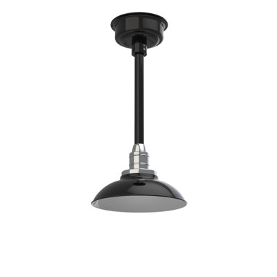 Luminaire suspendu 1 lumière del à simple dôme Ludwicka
