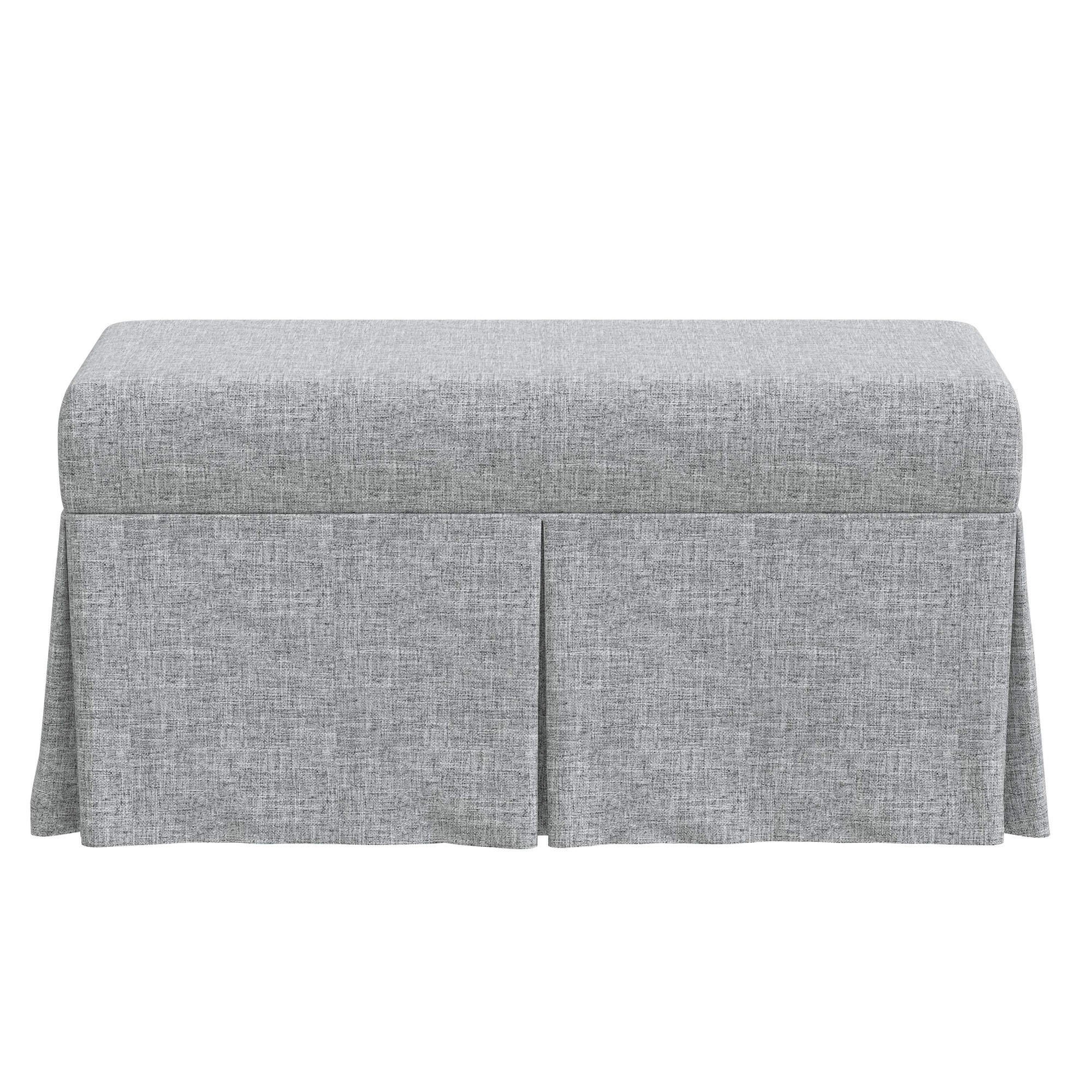 Wyatt Storage Bench, Gray