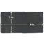 Chester Series 3" x 6" Ceramic Subway Tile in Black