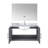 Bath Vanity With Faucet Set And LED Mirror