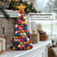 Arbre de Noël en laine feutrée à la main MODWOOL 12 po (multicolore)-106364330