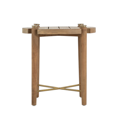 Pacifica Outdoor Round Teak Side Table
