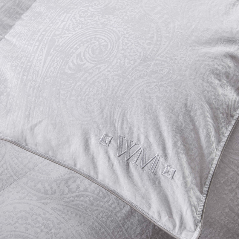 100% Cotton Down Blend Jacquard Blanket, Queen