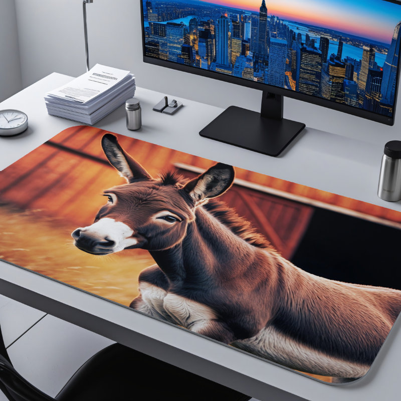 Polyester Desk Pad, 23.6x13.8