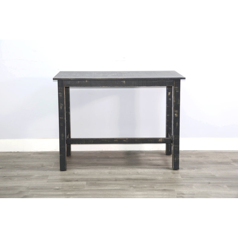 Mairead Dining Table, Black, 42"