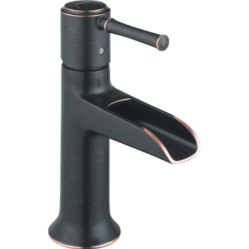 Robinet pour salle de bain 90 trous avec drain Hansgrohe Talis C, Bronze huilé