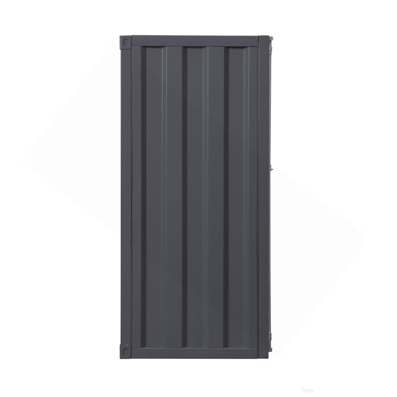 Cargo Gunmetal Finish Chest, Gunmetal