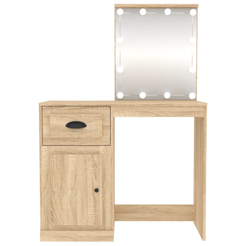 Bellefontaine Dressing Table, Sonoma Oak