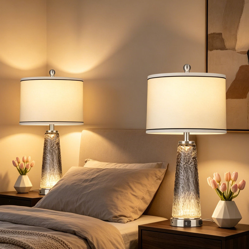 Lampe de table Taifa, Gris