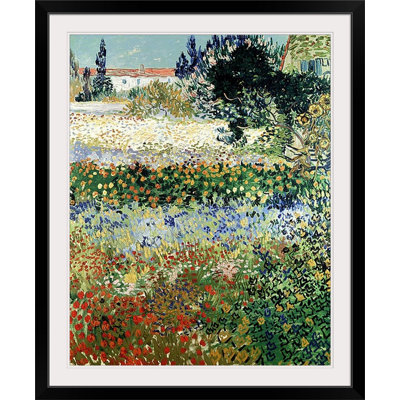 " Garden In Bloom " by Vincent Van Gogh