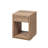 Eck - Scandinavian Style Oak Solid Wood Floating Nightstand With 1 Drawer