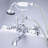 Stonington 3 Handle Deck Clawfoot Tub Faucet-19139522-19139527