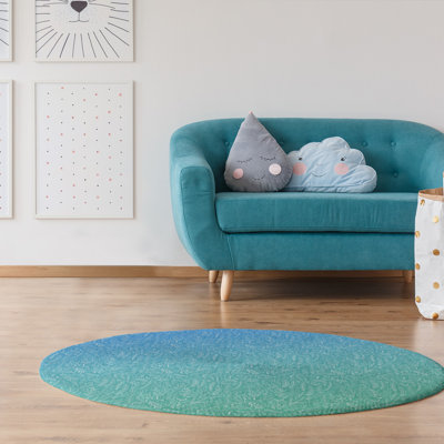Chenille Floral Indoor Rug