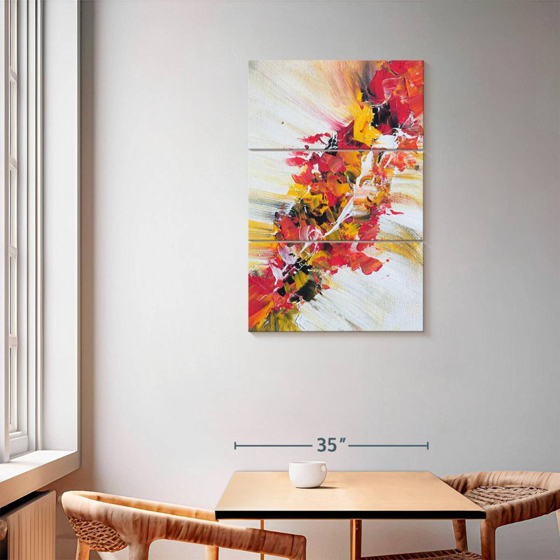 Avery Cryptic Abstract, 50" H x 32" W