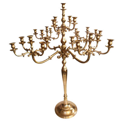 51.2'' H Metal Tabletop Candelabra