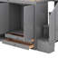 Lit mezzanine simple avec placards Jaico