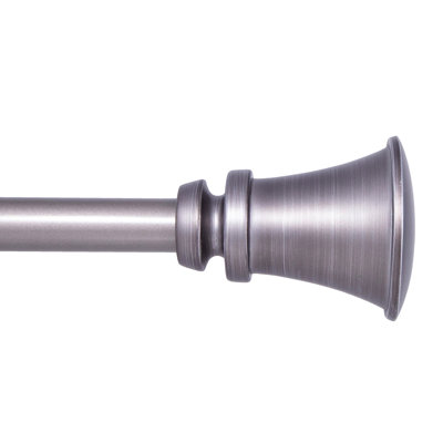 Manchester Steel Adjustable Single Curtain Rod