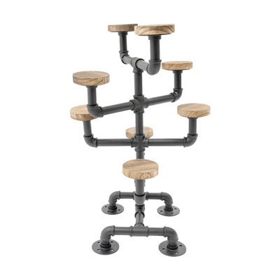 Hat Rack With 8 Round Hangers