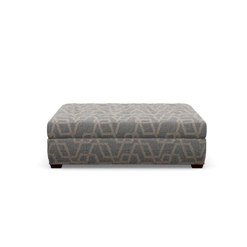 Baxter Square Ottoman, Sierra, Perky 855437