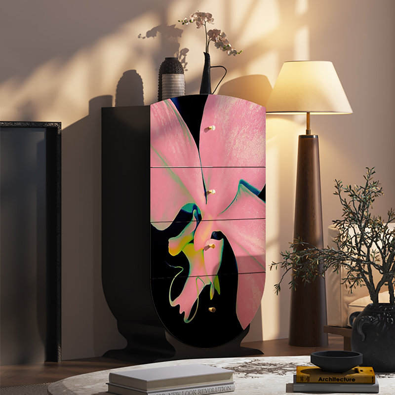 French high-end simple general decorative cabinet