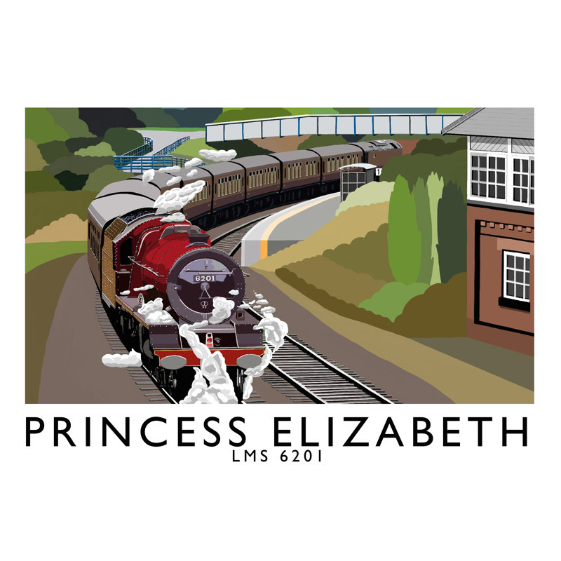 'Princess Elizabeth' by Richard O'Neil - Print, No Frame, 30 cm H x 40 cm W x 1 cm D