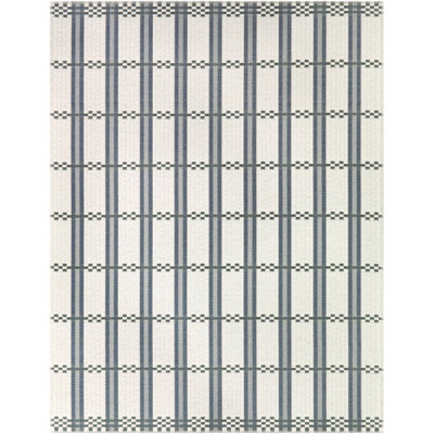 Tapis intérieur / extérieur bleu Vesely
