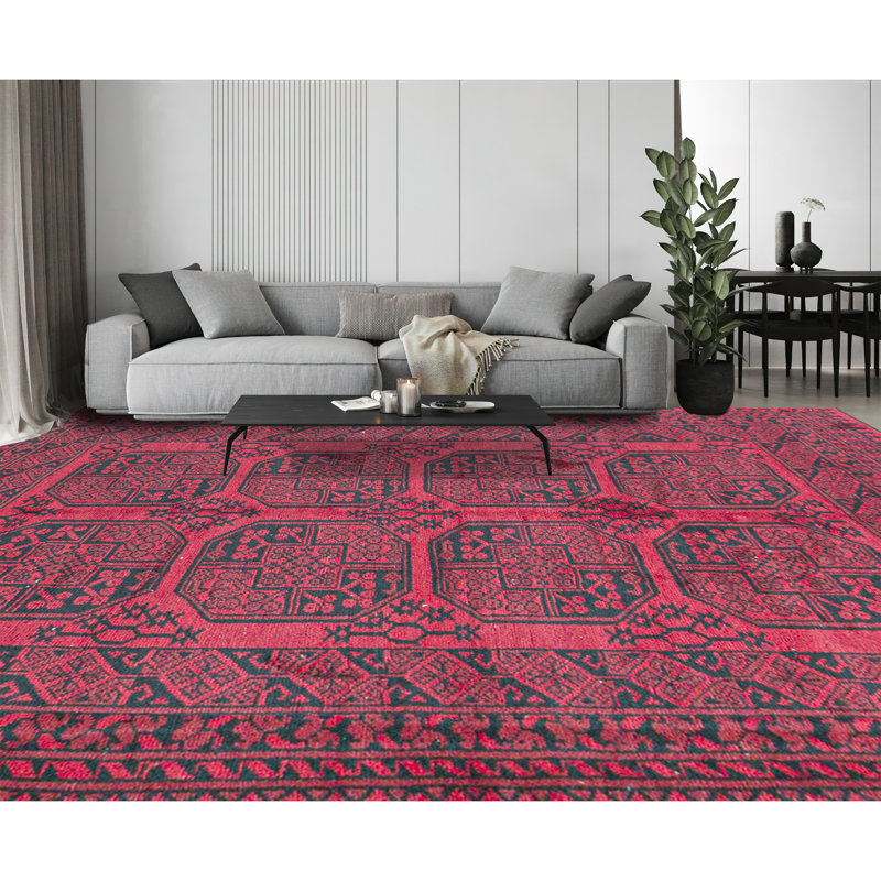 Afghan One-of-a-Kind 6'4" X 9'4" Area Rug