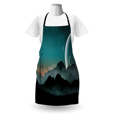 No Pattern Bib Apron