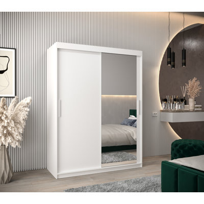 Armoney 2 Door Manufactured Wood Wardrobe