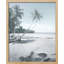 «Palm Tree Beach Washed Out Duotone Tropical Island» sur papier-98265865-98265868