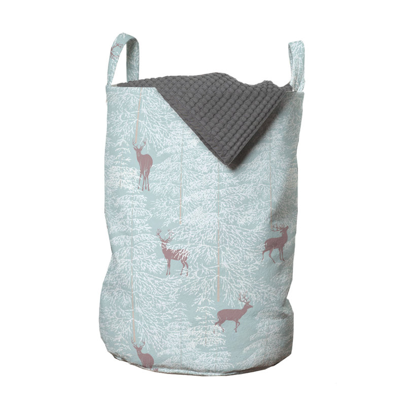 Fabric Laundry Bag with Handles