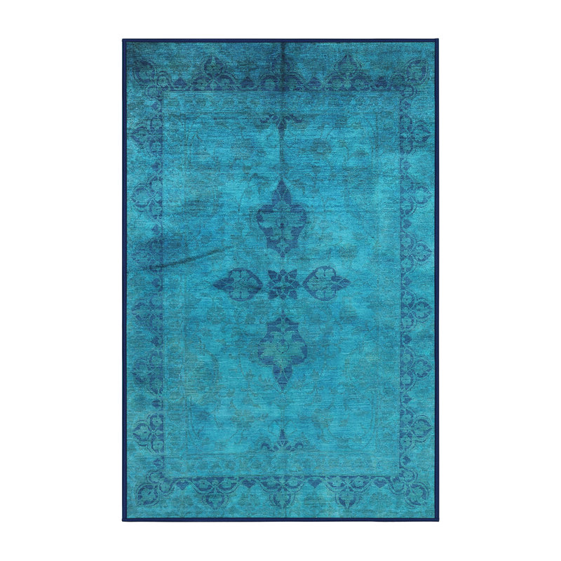 Tapis oriental bleu, Rectangle 8 pi x 12 pi