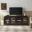Modern Curved Easy Assembly TV Stand with Glass Doors-1645665538-1645665536