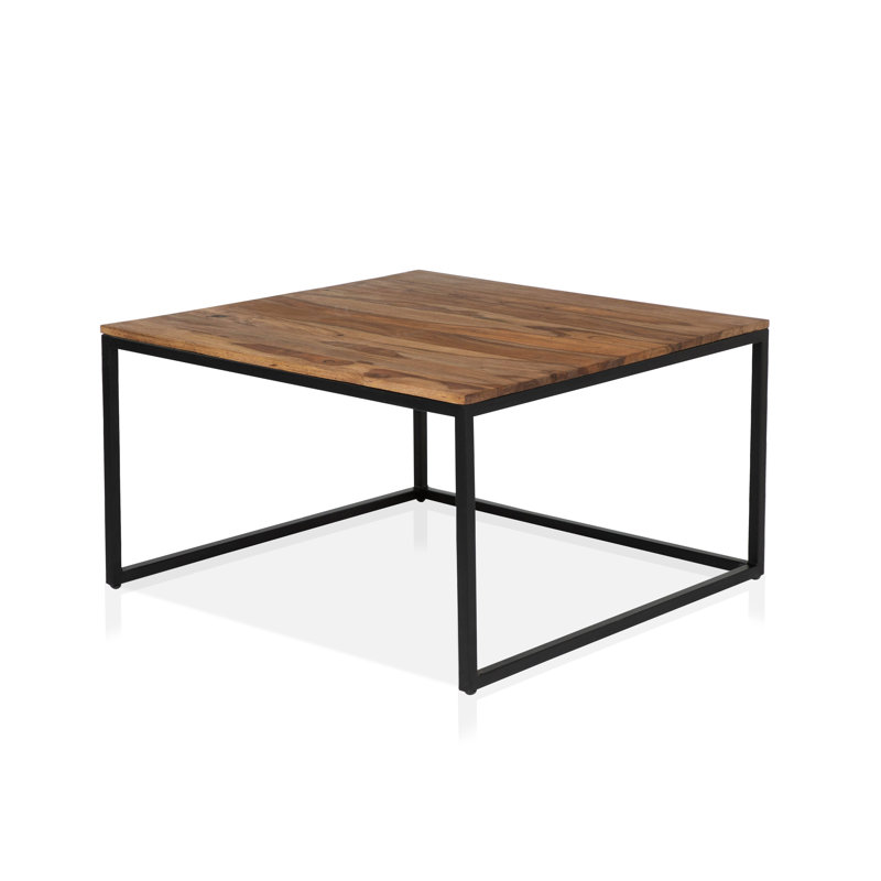 Megan Solid Wood Top Nesting Coffee Table