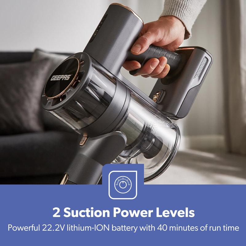 Geepas Cordless Stick Vacuum