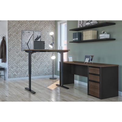 Aurea 2 Piece Standing Desk Office Set