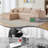 Compression Sectional Couch With Comfy Chaise-1345251139