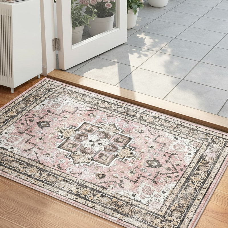 Floral 60cm X 90cm Area Rug
