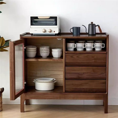 Armoire de rangement moderne et minimaliste pour le salon
