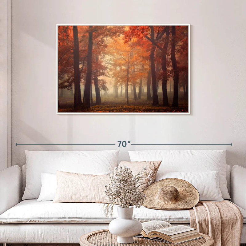 Feel, Floating Frame White, 40" X 27"