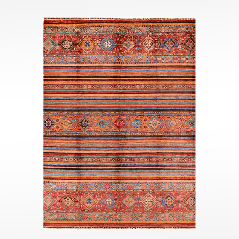 Tapis en laine et coton noué à la main Original